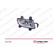 Фара противотуманная HOWO A5 рестайлинг правая CREATEK // CK-WG9719720026