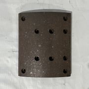 Накладка тормозная задняя (8 отв, d=8) X3000, низ F3000 красная QINYAN // DZ9112340062